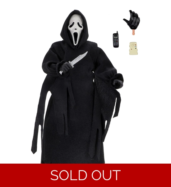 Scream Ghostface 8" Clothed Action Figure